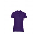 GILDAN® PREMIUM™ COTTON női galléros póló , Purple