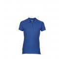 GILDAN® PREMIUM™ COTTON női galléros póló , Royal Blue