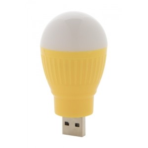 "Kinser" USB-s lámpa , sárga