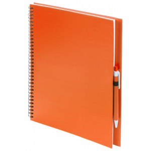 "Tecnar" jegyzetfüzet , narancssárga