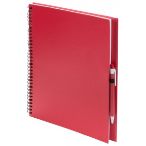"Tecnar" jegyzetfüzet , piros