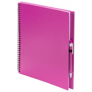 "Tecnar" jegyzetfüzet , pink
