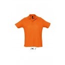 Sols SUMMER  galléros férfi póló , Orange
