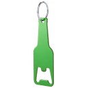 Clevon üvegnyitós kulcstartó , zöld