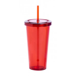 Trinox pohár , piros