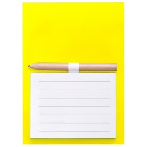 Yakari mágneses jegyzetlap , sárga