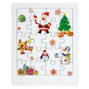 karácsonyi puzzle kirakó