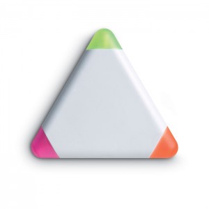 TRIANGULO Háromszög alakú szövegkiemelő , fehér