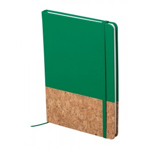 Bluster jegyzetfüzet , zöld
