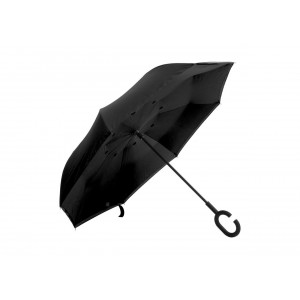 Hamfrey visszafordítható esernyő , fekete