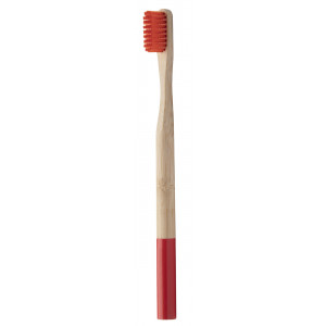 ColoBoo bambusz fogkefe , piros
