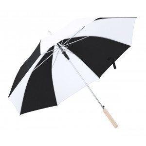 Korlet esernyő , fekete-fehér