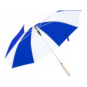 Korlet esernyő , kék-fehér