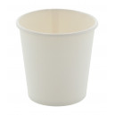 Papcap S papír pohár, 120 ml , fehér