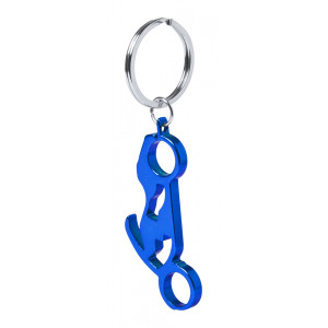 Blicher kulcstartó üvegnyitó , kék