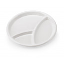 Zeka tányér , fehér