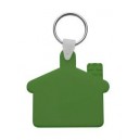 Cottage Ház kulcstartó, zöld