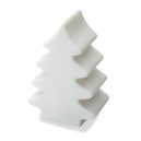 Karácsonyfa alakú LED, fehér