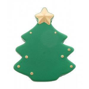 Karácsonyfa stresszlabda , zöld