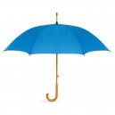 automata esernyő fa markolattal, kék