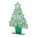 Kampsala asztali karácsonyfa, zöld