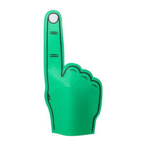 Zacky szurkolói kéz , zöld