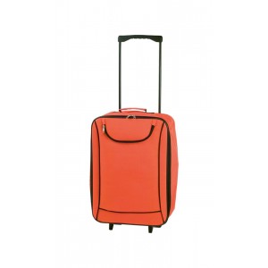 Soch összehajtható gurulós bőrönd ,narancssárga