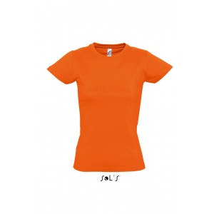 Sols Imperial női kereknyakú póló 190gr. Orange