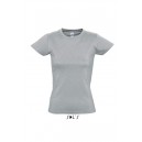 Sols Imperial női kereknyakú póló 190gr. Grey Melange