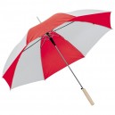 Kétszínű esernyő, piros-fehér