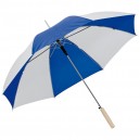 Kétszínű esernyő, kék-fehér