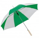 Kétszínű esernyő, zöld-fehér