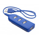 "Ohm" USB elosztó , kék