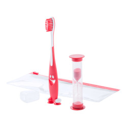 Toothie gyerek fogkefe szett , piros Toothie gyerek fogkefe szett , piros