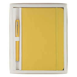 Setpuk sima lapos jegyzetfüzet és toll szett