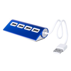 Wudge USB elosztó, kék Wudge USB elosztó, kék