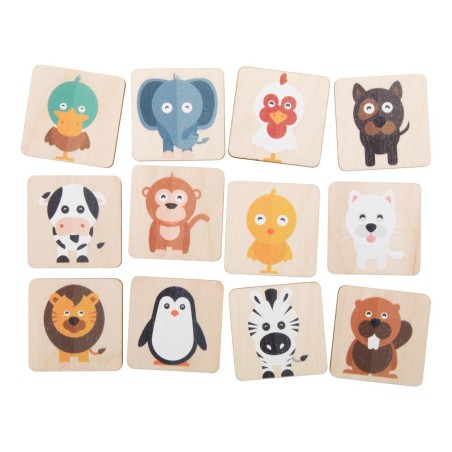 Fa  memóriajáték 8 féle mintával