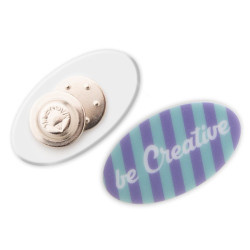 Egyedi gyártású mágneses kitűző választható formával