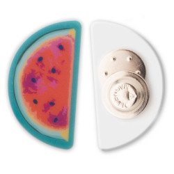 ColoBadge mágneses kitűző választható formával, fehér ColoBadge mágneses kitűző választható formával, fehér