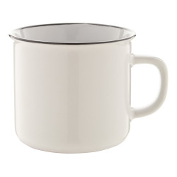 Woodstock vintage bögre 300ml ,fehér Woodstock vintage bögre 300ml ,fehér