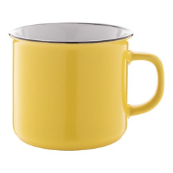 Woodstock vintage bögre 300ml ,sárga Woodstock vintage bögre 300ml ,sárga