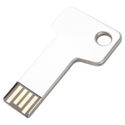 Kulcs formájú, fém pendrive