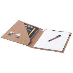 Karruc iratmappa 20 sima lapos jegyzettömbbel és tollal