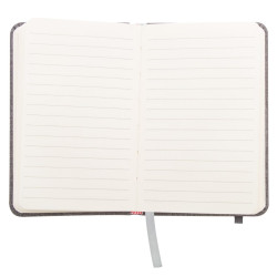 Gabbro A6 jegyzetfüzet vonalas lapokkal, szürke