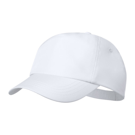 Maddux RPET 5 paneles baseball sapka , fehér