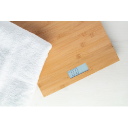 BooFit bambusz fürdőszobai mérleg , natúr BooFit bambusz fürdőszobai mérleg , natúr