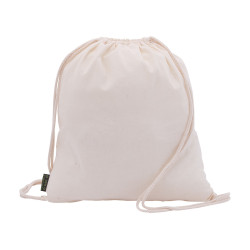 Dravis pamut hátizsák , natúr