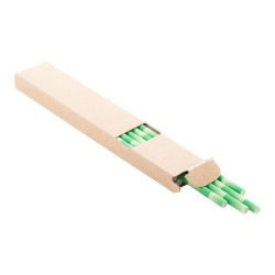 BamStraw szívószál szett , zöld