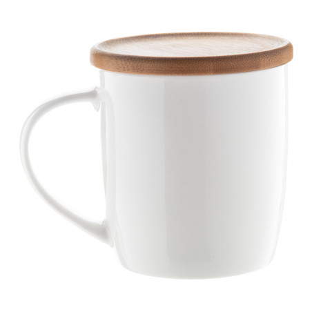 Hestia porcelán bögre 320ml , fehér