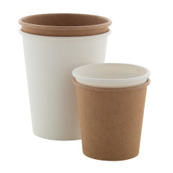 Papcap M papír pohár 240 ml , fehér Papcap M papír pohár 240 ml , fehér